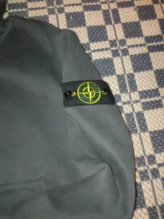 Sudadera Stone Island Gris Talla S