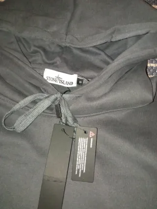 Sudadera Stone Island Gris Talla S