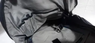 Zaino Piquadro Pelle Blu/Grigio