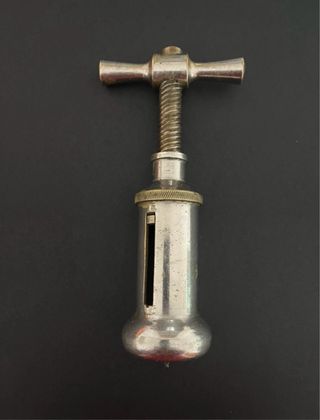 Cavatappi antico grande in ottone