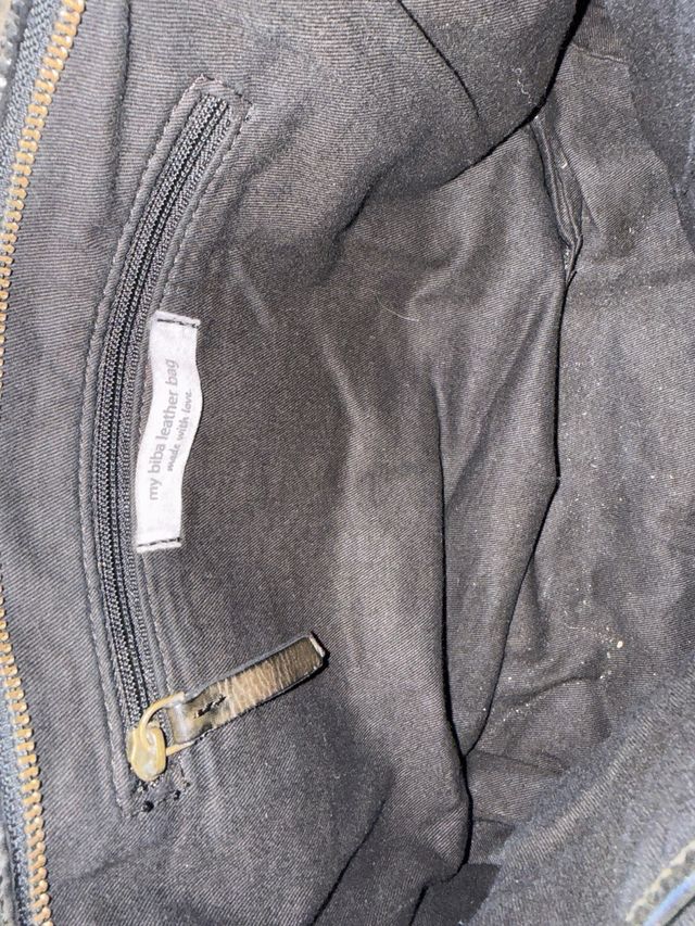 Bolso Biba Kansas Negro Trenzado