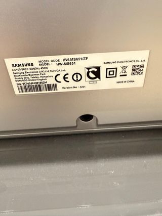 TV Samsung 55 + Barra Sonido Samsung