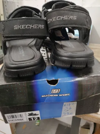 Chanclas Skechers Hombre Talla 46