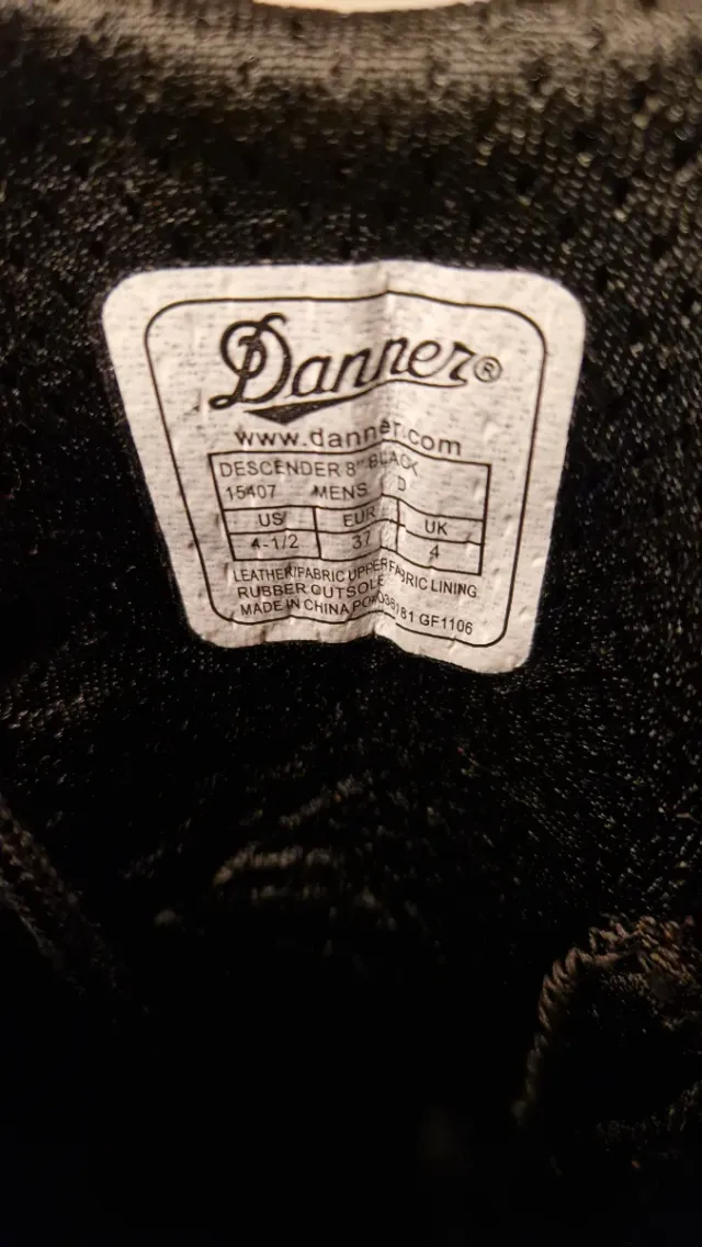 Scarponi da trekking mai usati causa numero errato