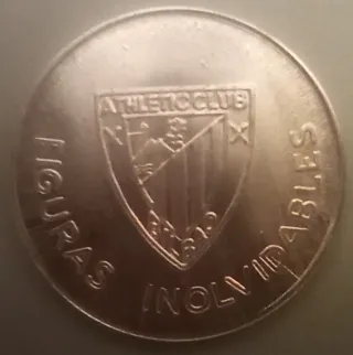 Colección monedas Figuras Inolvidables Athletic