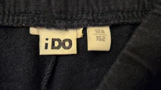 Leggings bambina blu iDo 12 anni strass