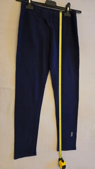 Leggings bambina blu iDo 12 anni strass