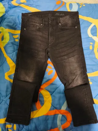 Vaqueros Lefties Hombre Talla 42 Negro