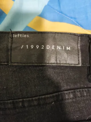 Vaqueros Lefties Hombre Talla 42 Negro