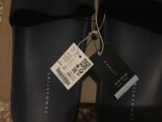 Chanclas Lefties Hombre Talla 43 Azul Marino