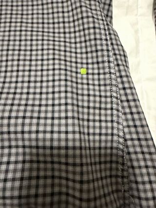 Camisa Hugo Boss cuadros gris y negro