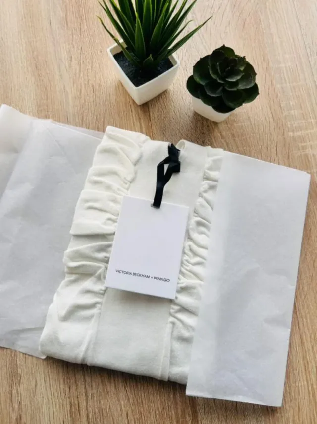 Body Victoria Beckham x Mango Blanco