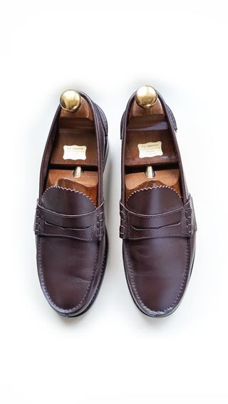 Mocassini Saxone Pelle Marrone Tg.43