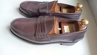 Mocassini Saxone Pelle Marrone Tg.43