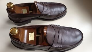 Mocassini Saxone Pelle Marrone Tg.43