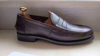 Mocassini Saxone Pelle Marrone Tg.43