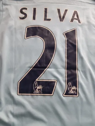 Camiseta Silva 21 Manchester City
