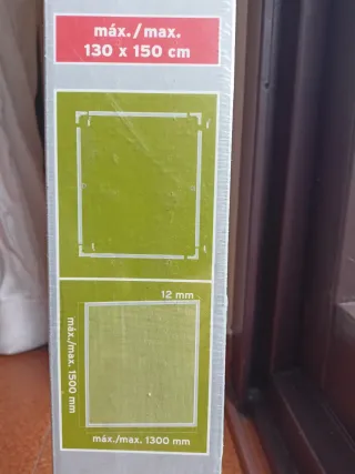 Mosquitera de aluminio marrón nueva Powerfix Profi