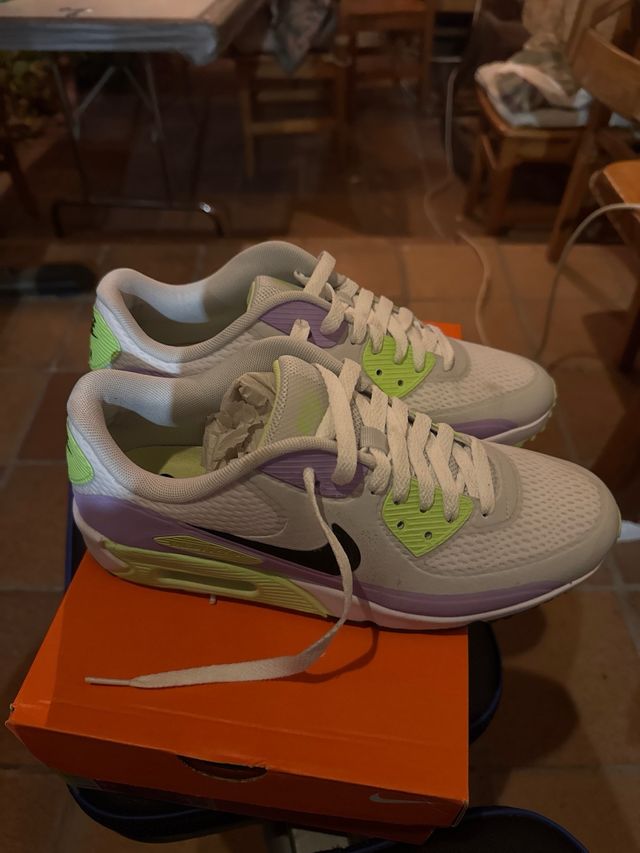 Nike Air Max 90 G Talla 41 Verde/Blanco