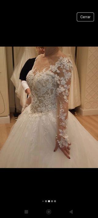 Vestido de Novia Pronovias Talla 38