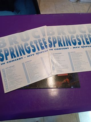 Bruce Springsteen MTV Unplugged Concierto Vinilo