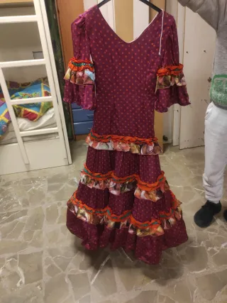 Traje Flamenca Niña 11 Años