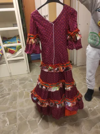 Traje Flamenca Niña 11 Años