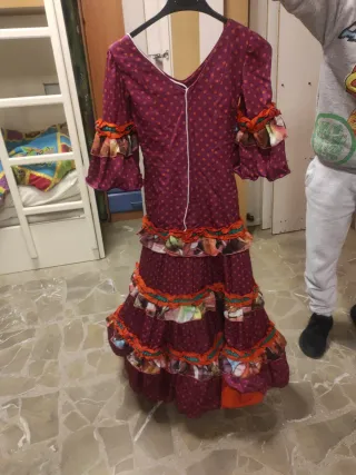 Traje Flamenca Niña 11 Años