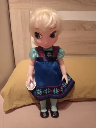 Muñeca Frozen Elsa Vestido Azul