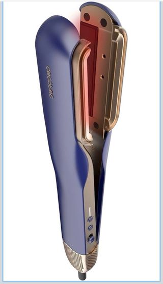 Plancha y Secador Cecotec Azul/Dorado