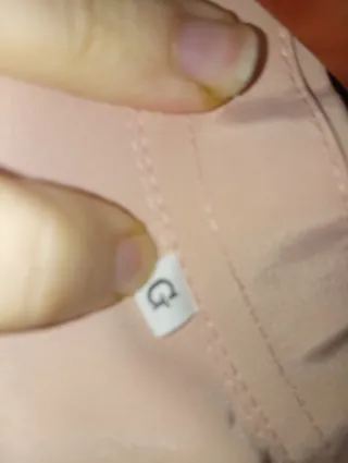 Camisa rosa de manga corta para hombre