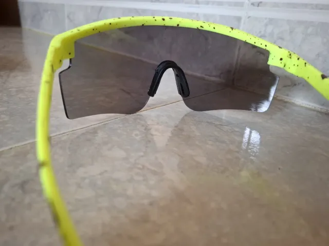 Gafas Ciclismo Deportivas Amarillo Neón