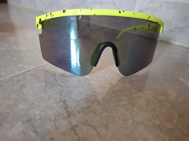 Gafas Ciclismo Deportivas Amarillo Neón