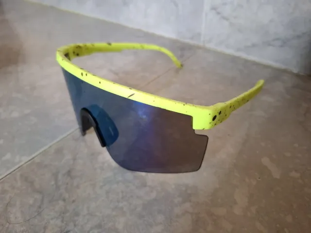 Gafas Ciclismo Deportivas Amarillo Neón