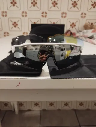 Occhiali da sole Oakley Radar EV Bianchi