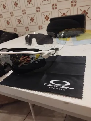 Occhiali da sole Oakley Radar EV Bianchi