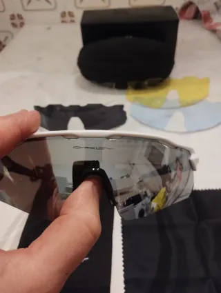 Occhiali da sole Oakley Radar EV Bianchi