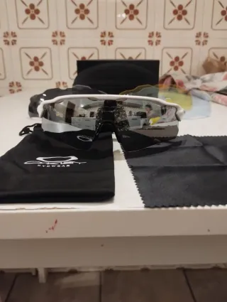 Occhiali da sole Oakley Radar EV Bianchi