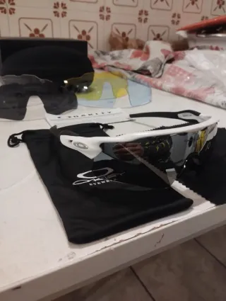 Occhiali da sole Oakley Radar EV Bianchi