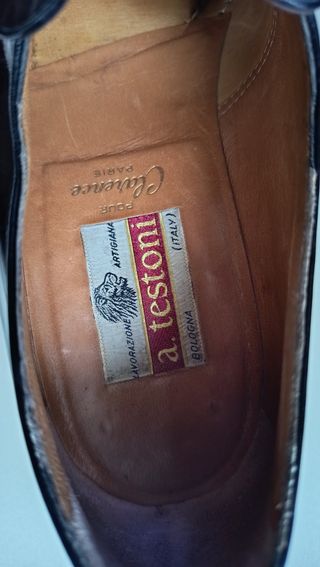 Testoni Mocassini Pelle Marrone 41.5