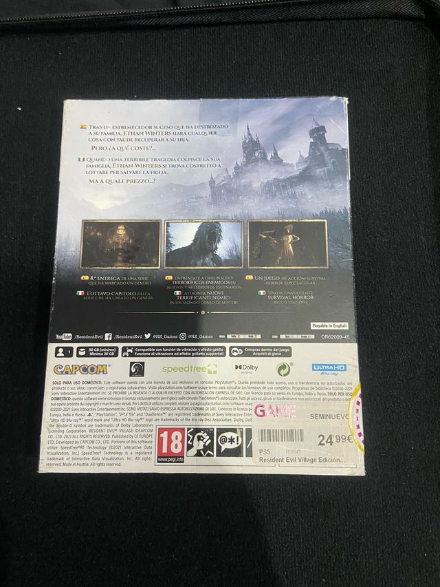 Resident Evil Village PS5 Steelbook