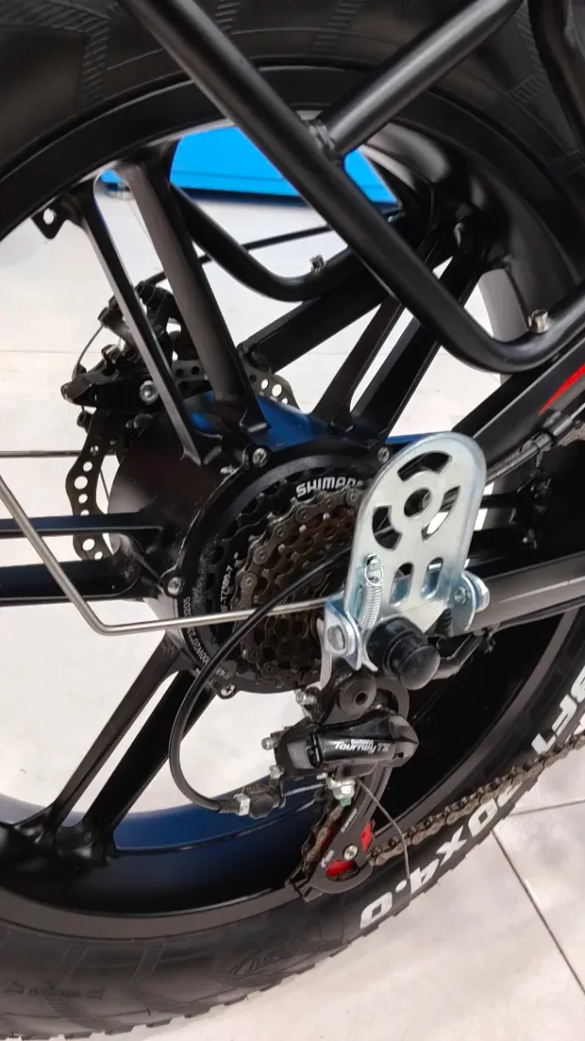 Bicicleta Eléctrica 48V 1000W Fat Bike