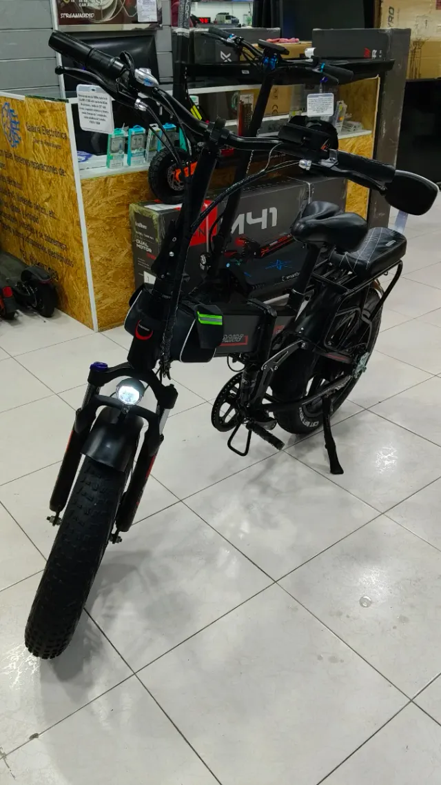 Bicicleta Eléctrica 48V 1000W Fat Bike