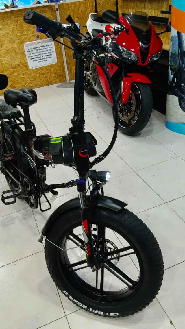 Bicicleta Eléctrica 48V 1000W Fat Bike