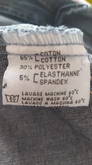 Abrigo vaquero azul con cinturón