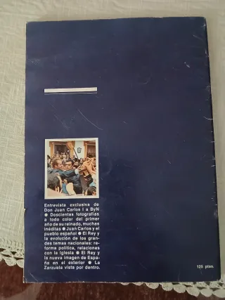 BLANCO Y NEGRO.JUAN CARLOS, PRIMER AÑO DE REINADO