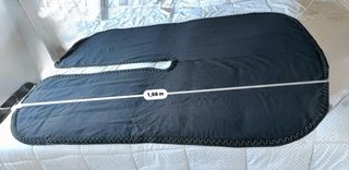 Capa chal tipo poncho muy grande (1,98 x 1,33 m)