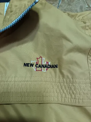 Chaqueta Harrington New Canadian 00s Amarilla