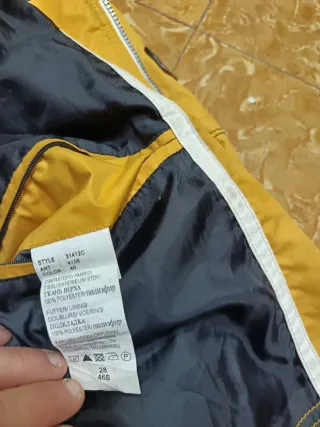 Chaqueta Harrington New Canadian 00s Amarilla