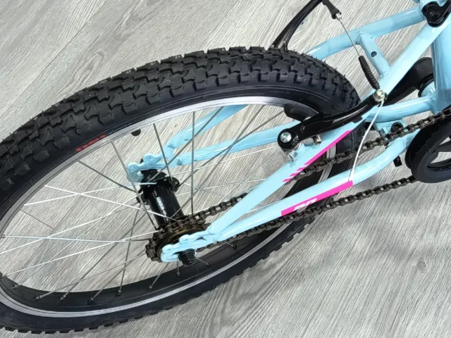 Bicicleta niña 20 azul y rosa